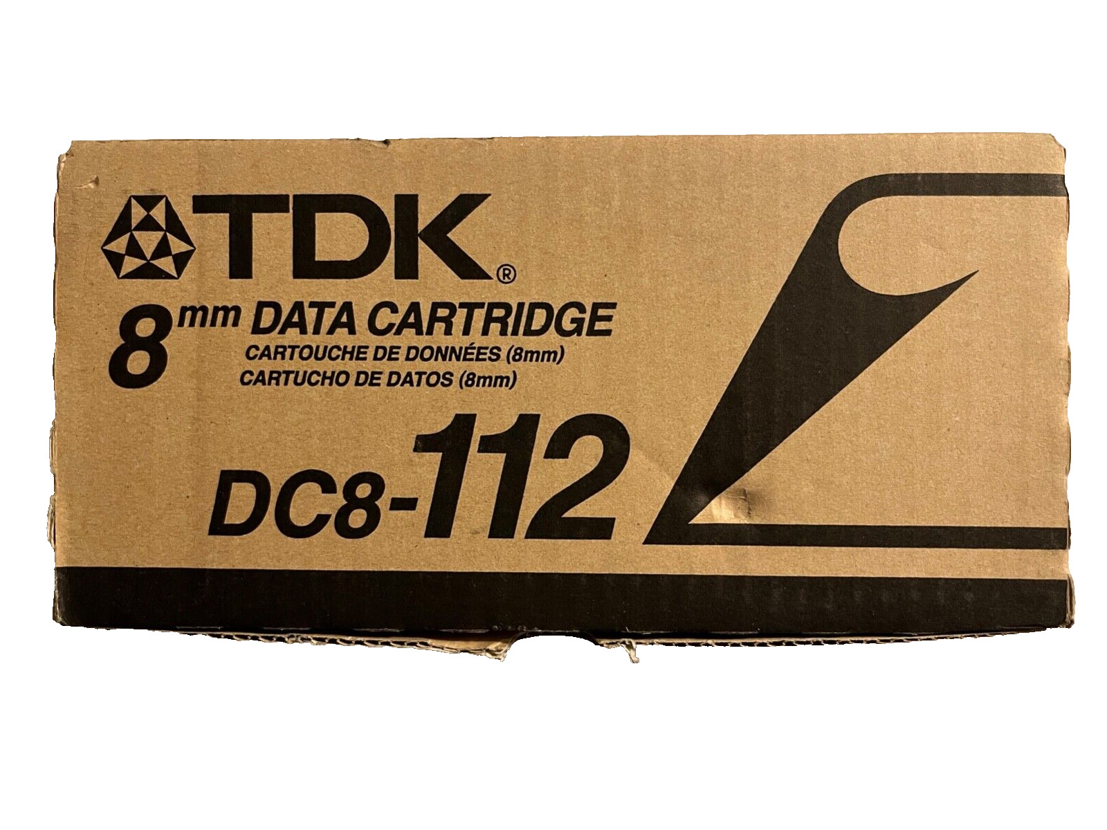 TDK 8MM Data Cartridge DC8-112 (10) Pcs New Sealed