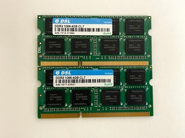 Lot of 10x 4GB 8500s DDR3 SO-DIMM 1066MHZ Laptop Memory for Macbook Pro Mini
