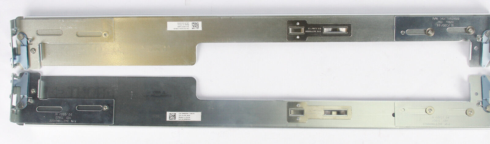 Dell PowerVault MD1220 MD3200i MD3220i 2U Static Rail Kit 01CVDX 0M8PRH