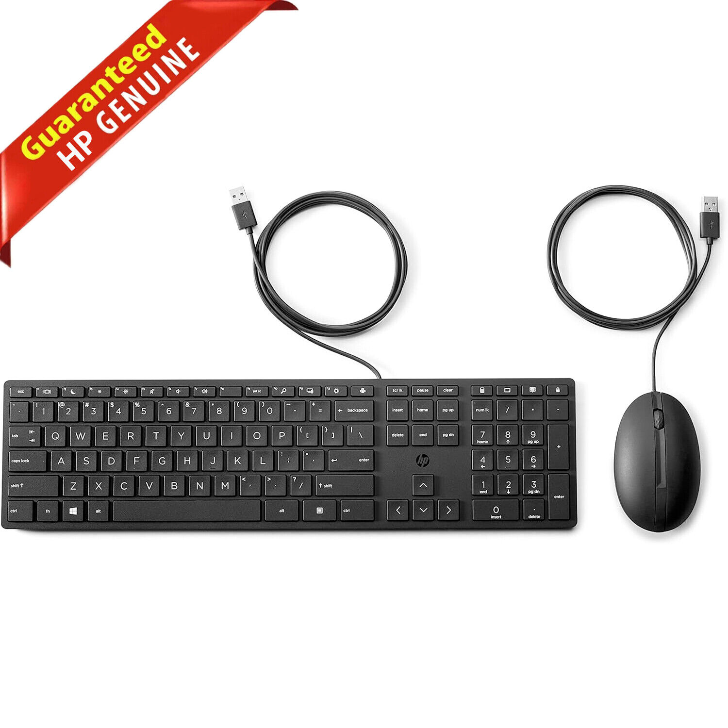 HP 320MK Wired Desktop Mouse and Keyboard Combo 9SR36AA
