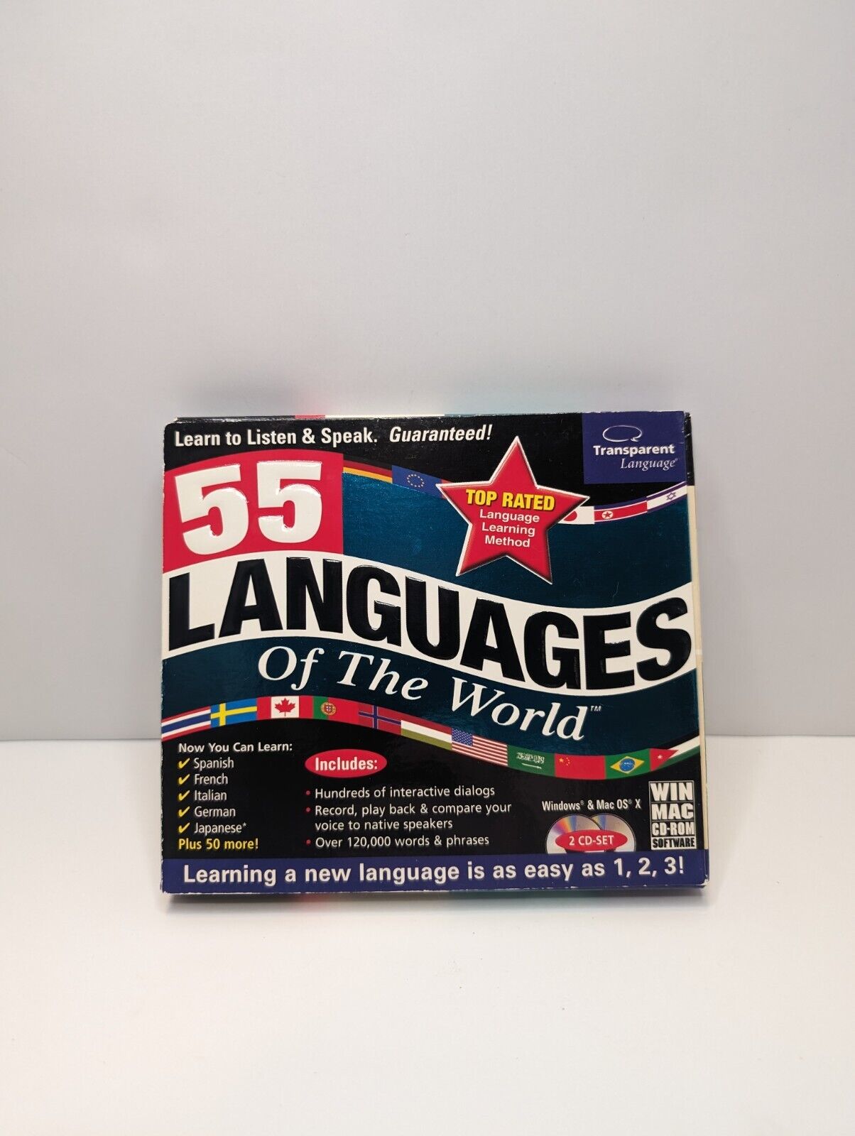 55 Languages of the World 2006 PC Mac CD-ROM