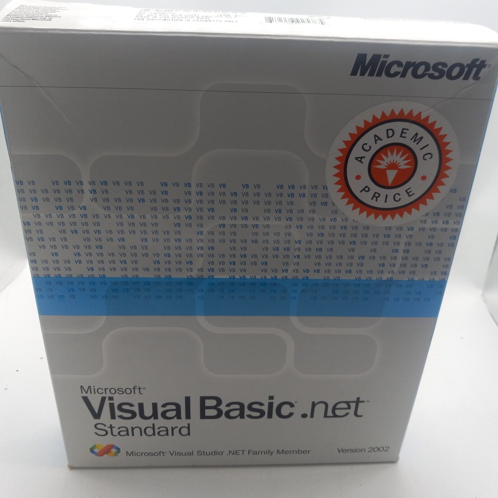 Microsoft Visual Basic .net Standard Version 2002