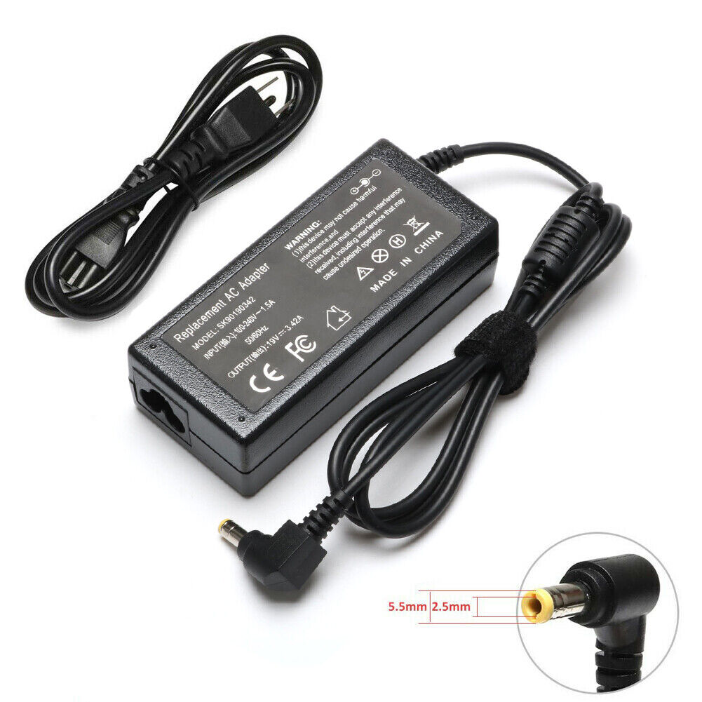 Adapter Charger for HP Pavilion 27xi IPS LED Computer Monitor Power Supply Cord