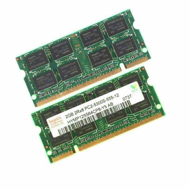 Hynix 2GB PC2-5300 DDR2-667 OEM 200pin PC5300 Laptop Sodimm Memory US