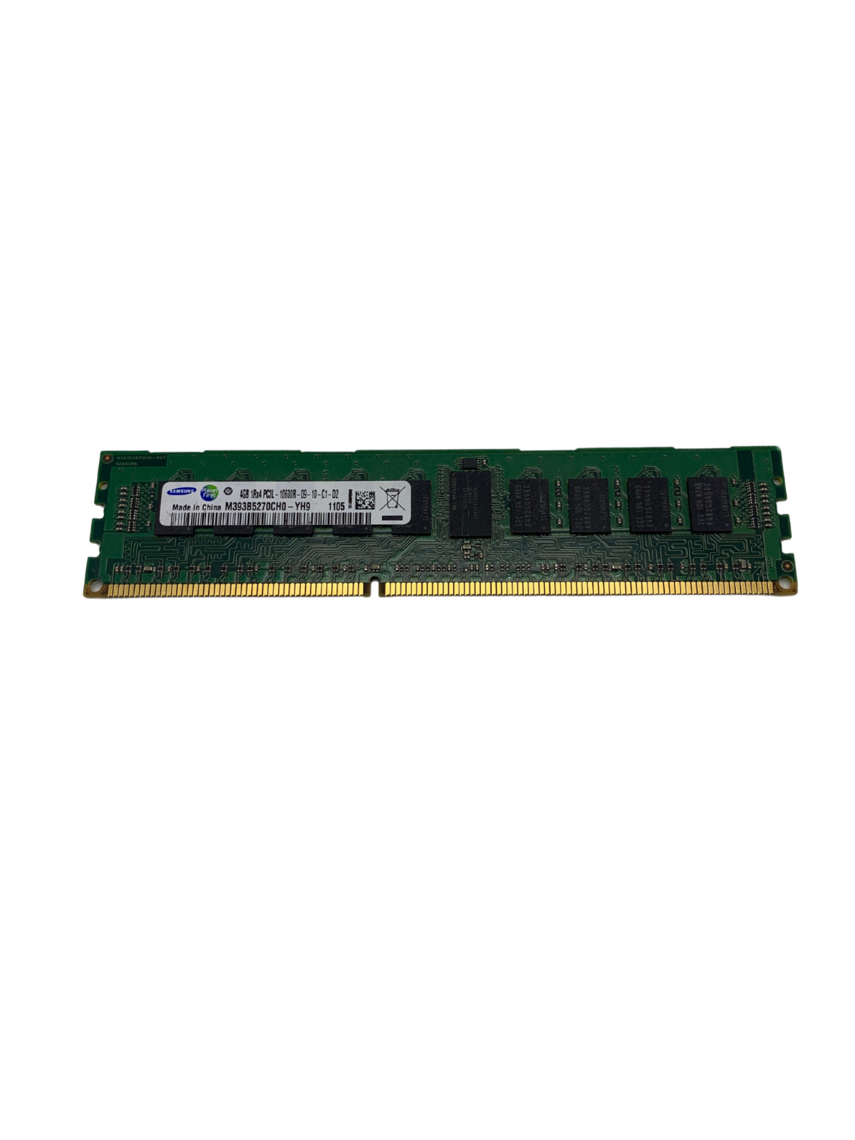 Samsung M393B5270CH0-YH9 4GB 1Rx4 PC3L 10600R Memory Module w60