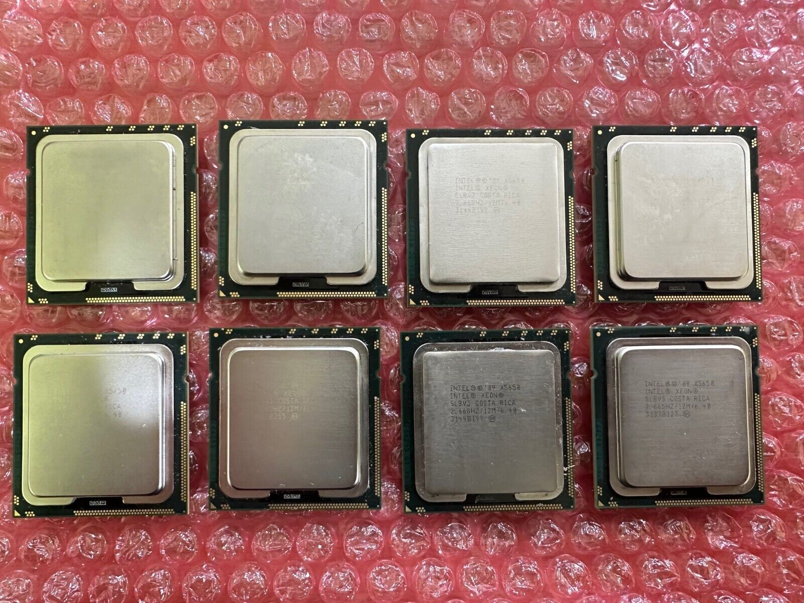 Lot of 8 Xeon X5650 SLBV3 Processors