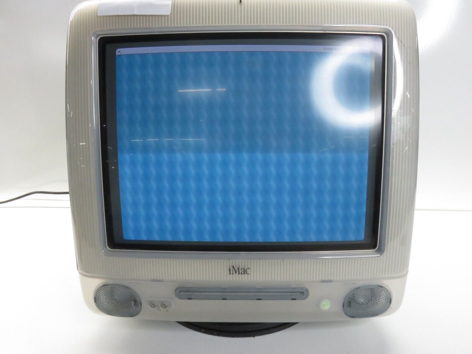 Apple M5521 iMac G3 Graphite PPC G3 500MHz 256MB Ram 28GB HDD Mac OS 9.2.1