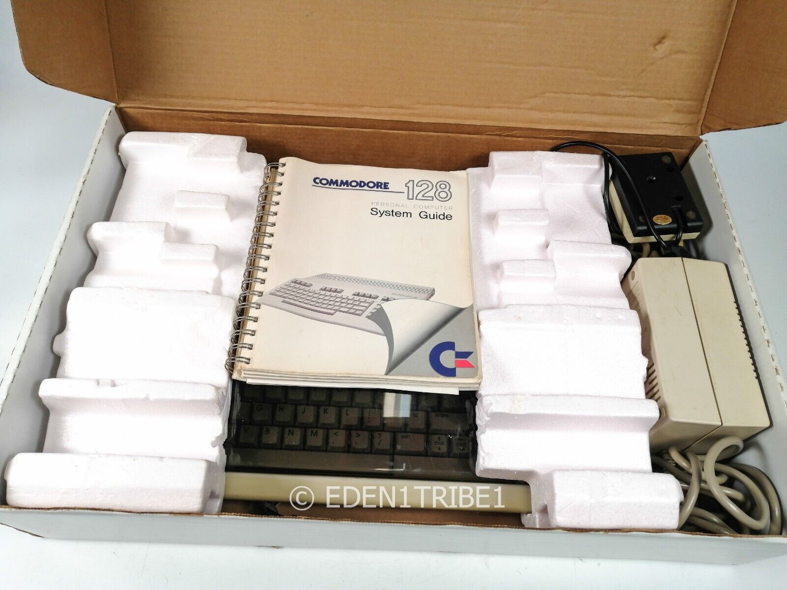 Vintage Commodore 128 Personal Computer w/ Box FROM A COLLECTOR UNTESTED