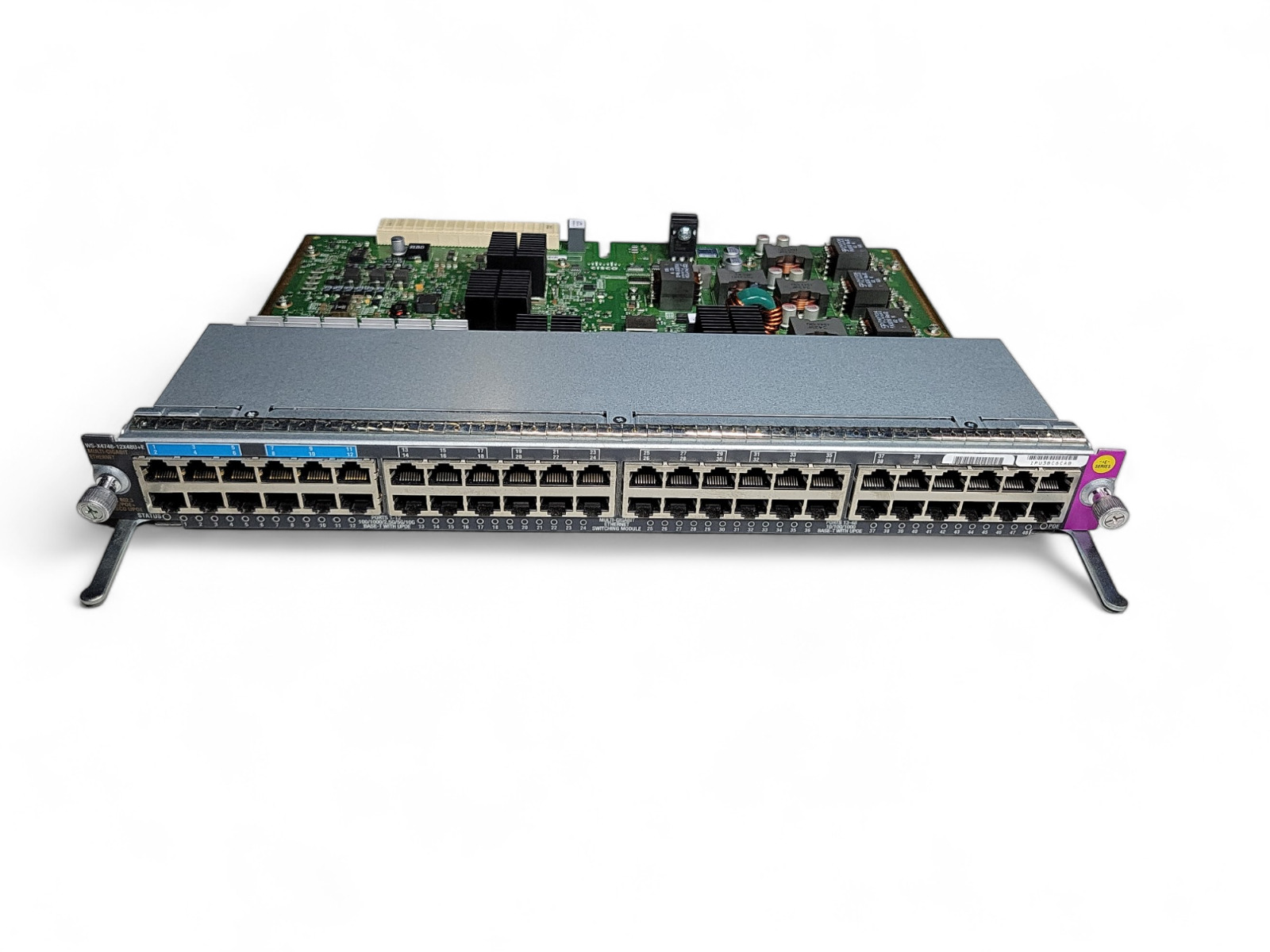Cisco WS-X4748-12X48U+E Catalyst 4500E 48-Port 12x UPOE Multigigabit Module