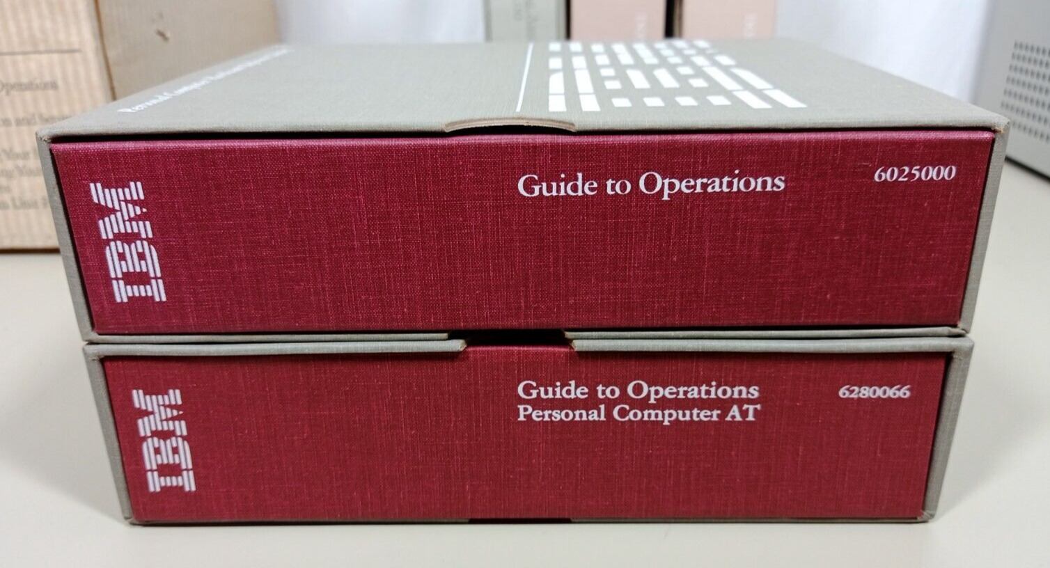 Vintage IBM Guide to Operations 6025000 & 6280066 Personal Computer AT 5.25