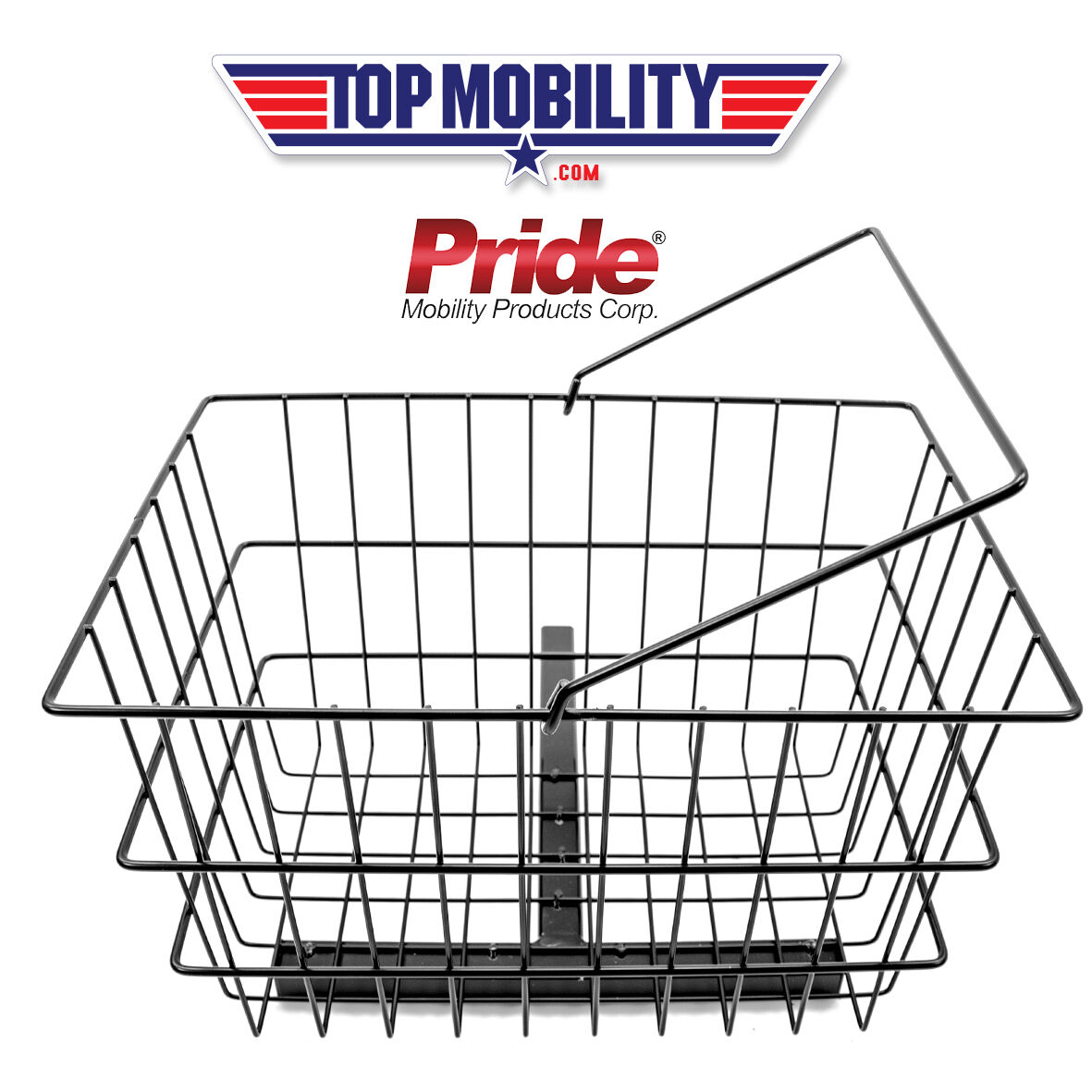 Pride Mobility Scooter REAR BASKET Center Support + Holding PIN - ACCBSKT1010 