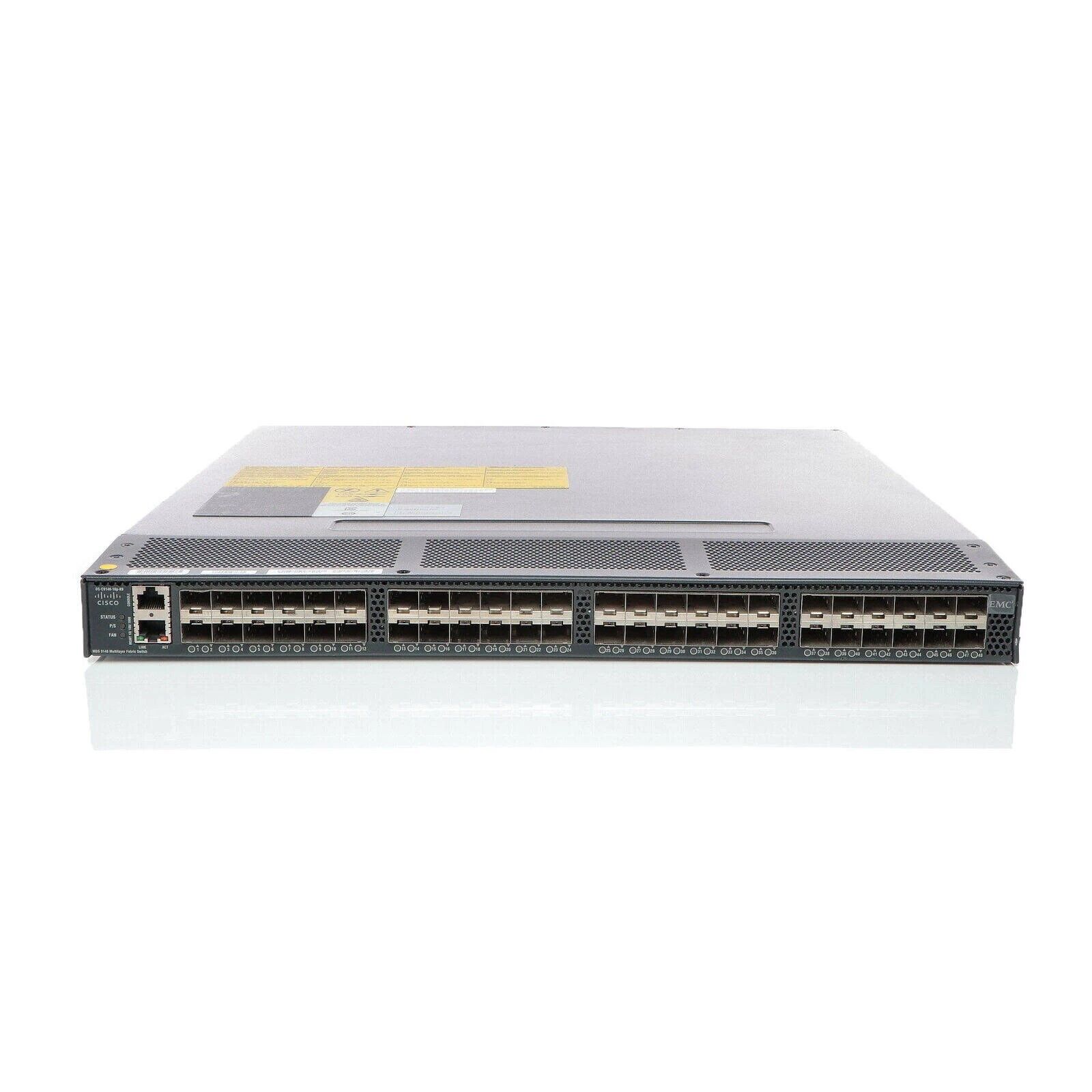 NEW Cisco MDS 9148 48-Port Multilayer Fabric Network Switch Fibre Channel