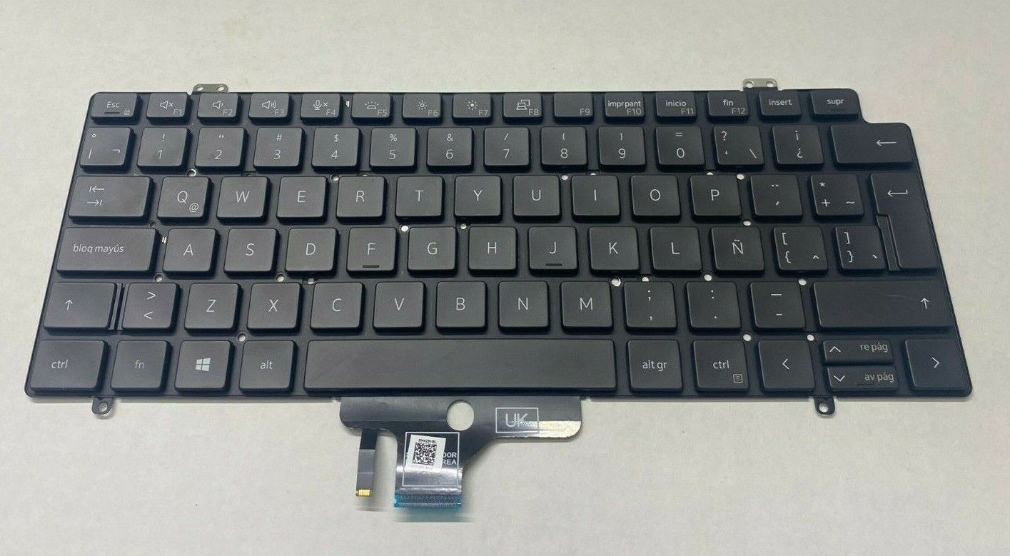 NEW OEM Dell Latitude 7410 2-in-1 Spanish Latin Backlit Laptop Keyboard P426V 