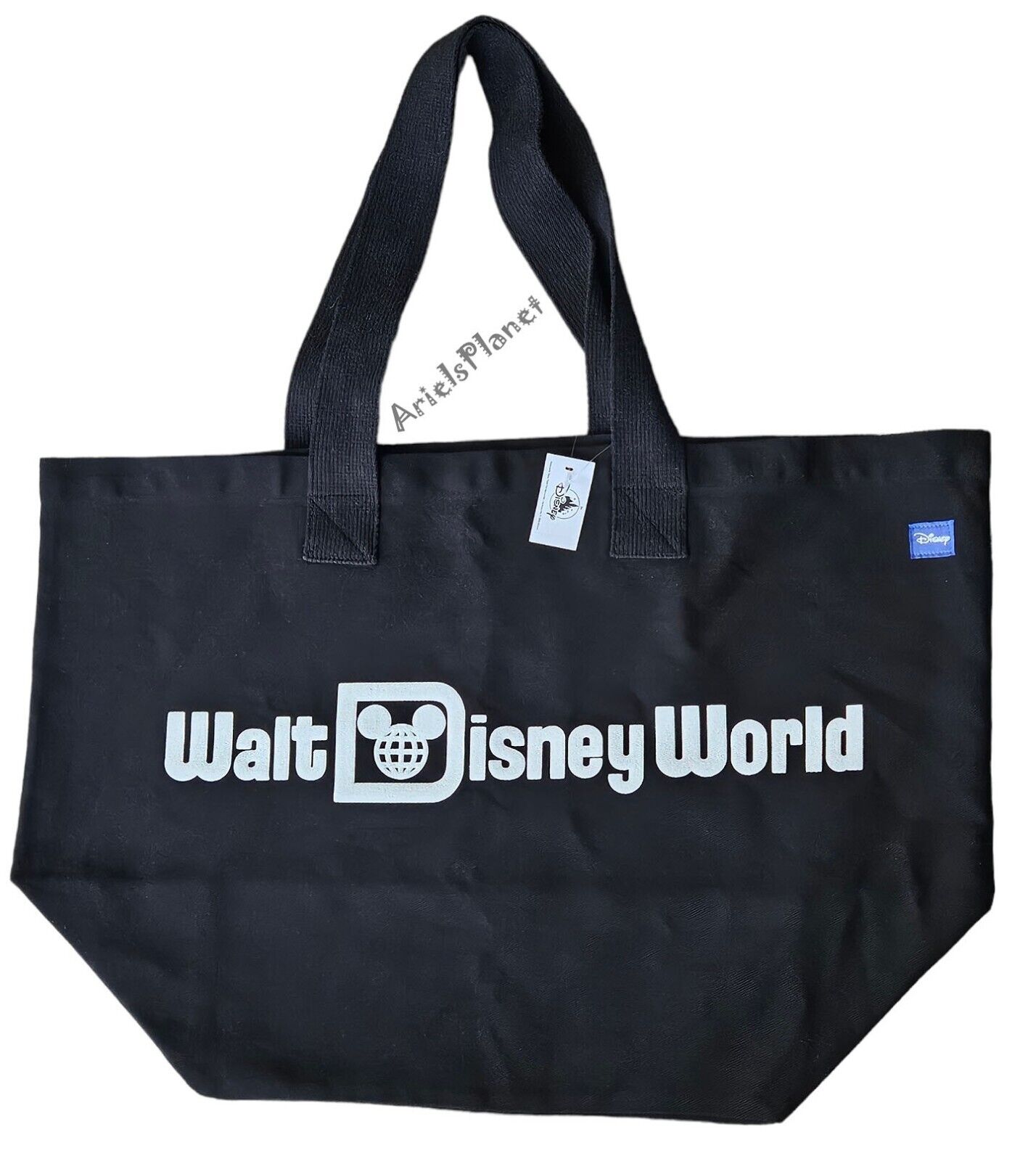 2023 Walt Disney World Parks Mickey Mouse Ear Jersey Spirit Tote Bag - Black