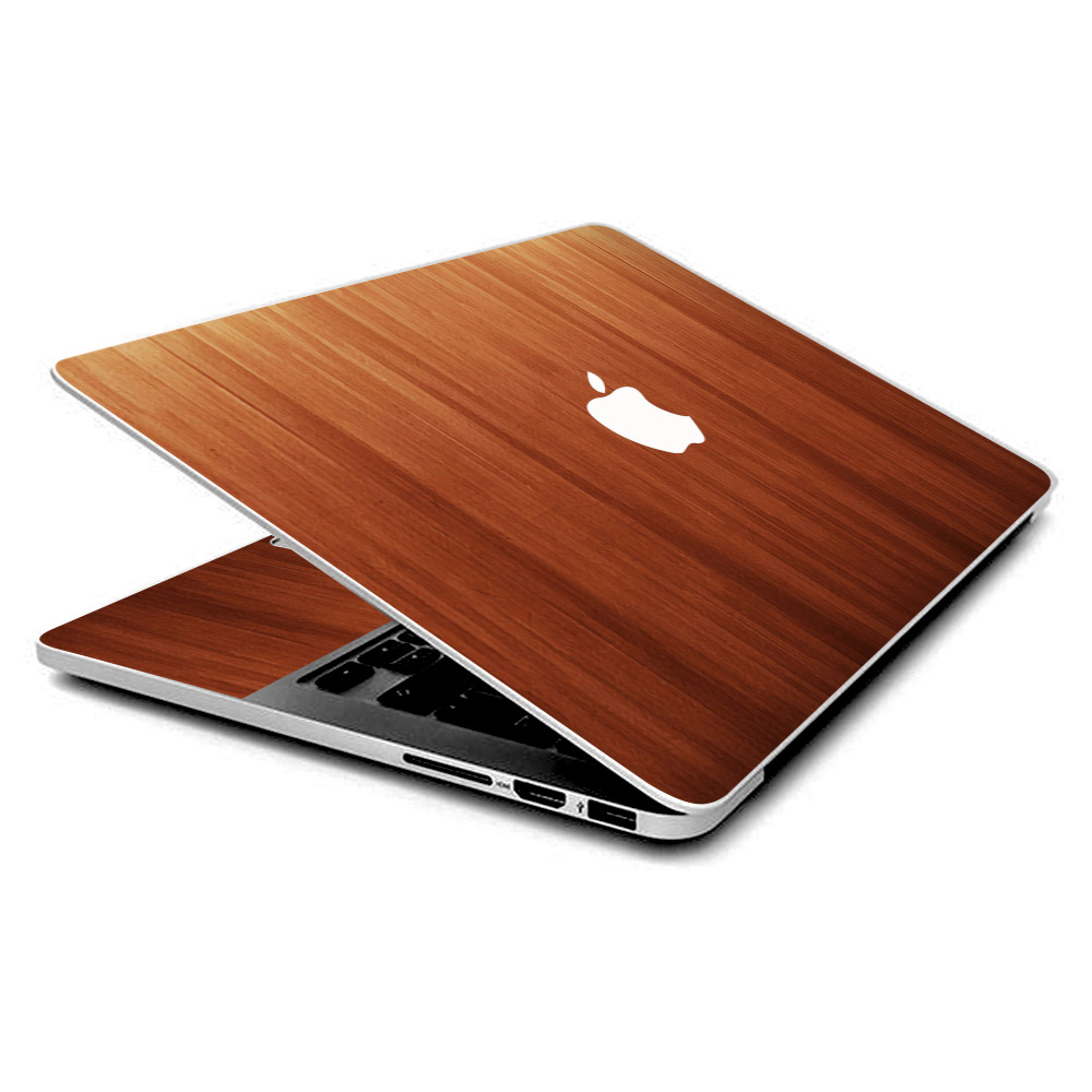 Skin Wrap for MacBook Pro 15 inch Retina  Smooth Maple Walnut Wood
