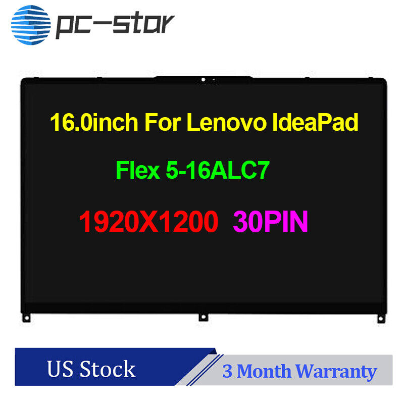 Touch Screen Digitizer For Lenovo IdeaPad Flex5 16ALC7 16IAU7 5D10S39793 New
