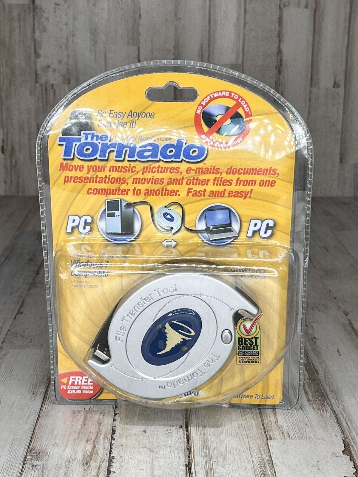 The Tornado PC to PC Data Transfer Device/File Transfer Tool/USB Data Cable NIB