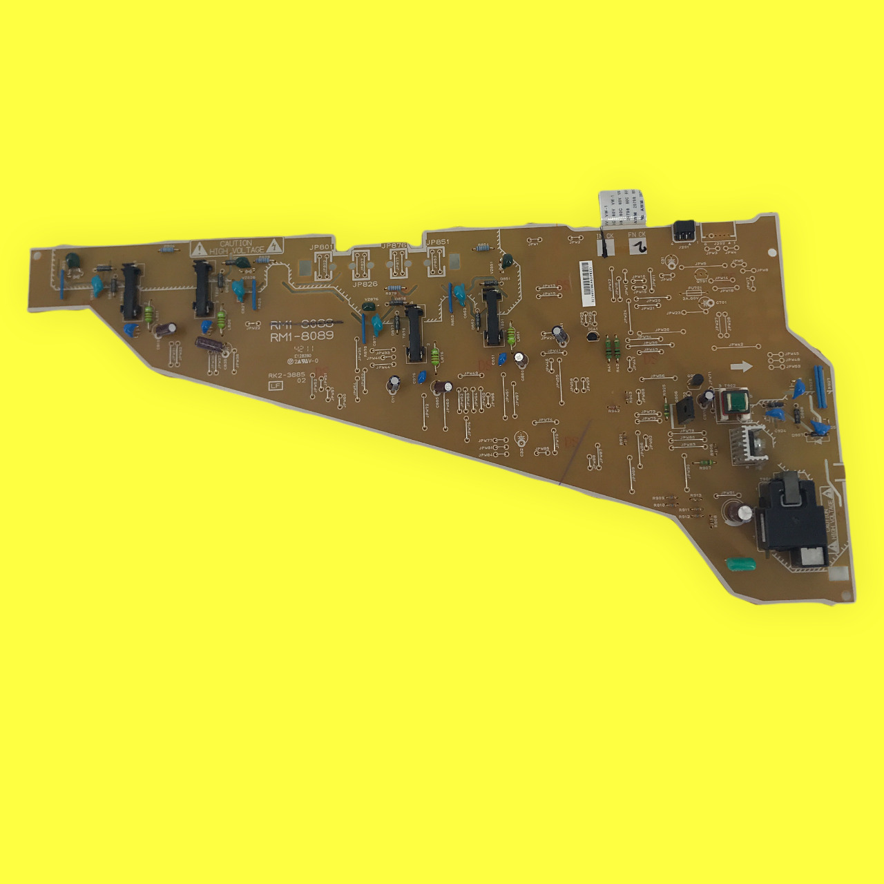 HP RM1-8089 Upper HV Power Supply Board For CLJ Ent 500 / M551 / M575 series
