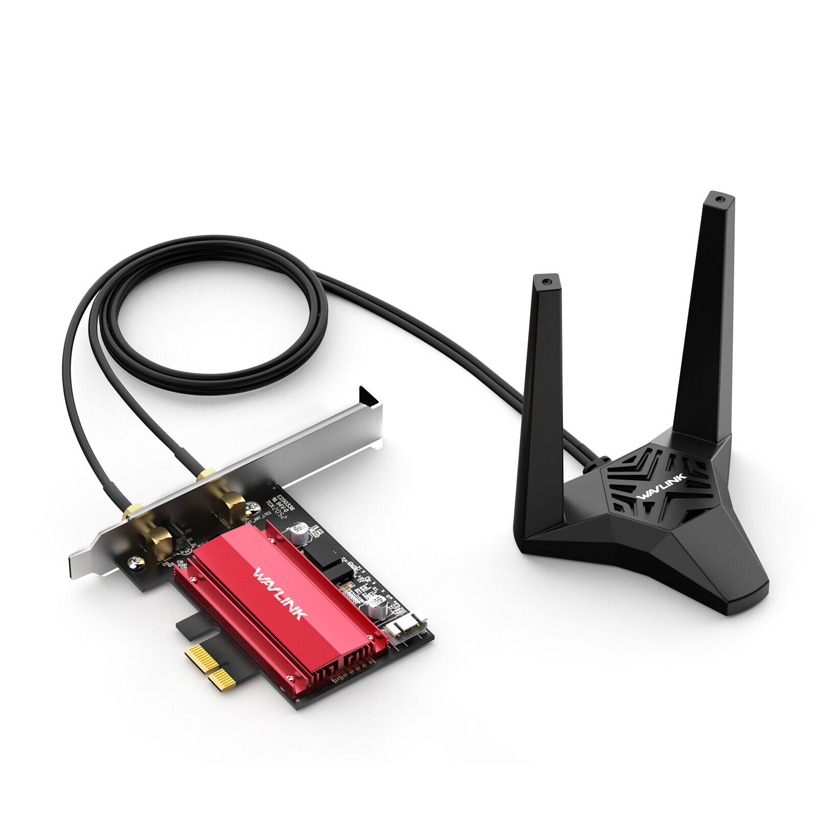 AX3000/AX5400 WiFi 6E PCIe Network Card Tri-Band Wireless Adapter MU-MIMO OFDMA