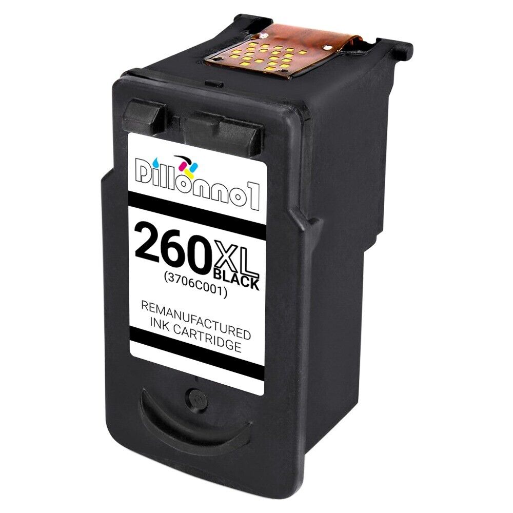 Replacement for Canon PG-260XL CL-261XL Ink Cartridges fits PIXMA TS5320 TR7020