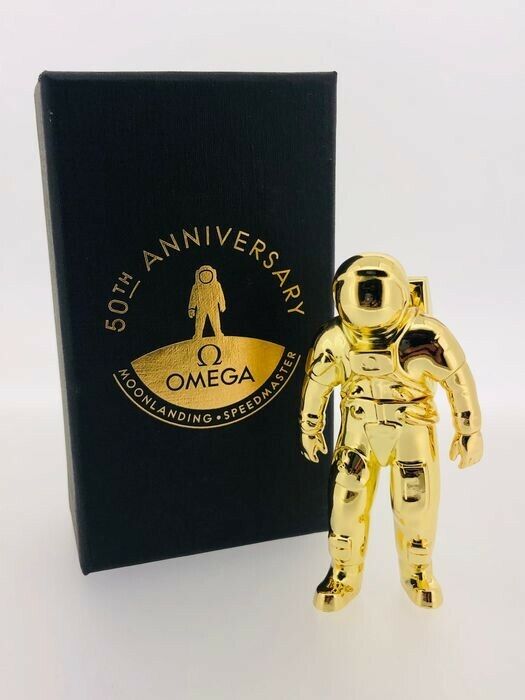 Omega Speedmaster Astronaut Figure USB Moon Landing 50th Apollo 11 Gold Plated