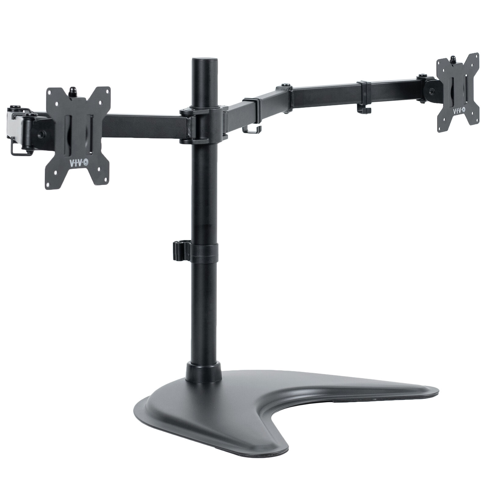 VIVO Freestanding Dual Monitor Desk Stand, Fits Ultrawide Screens up to 38\