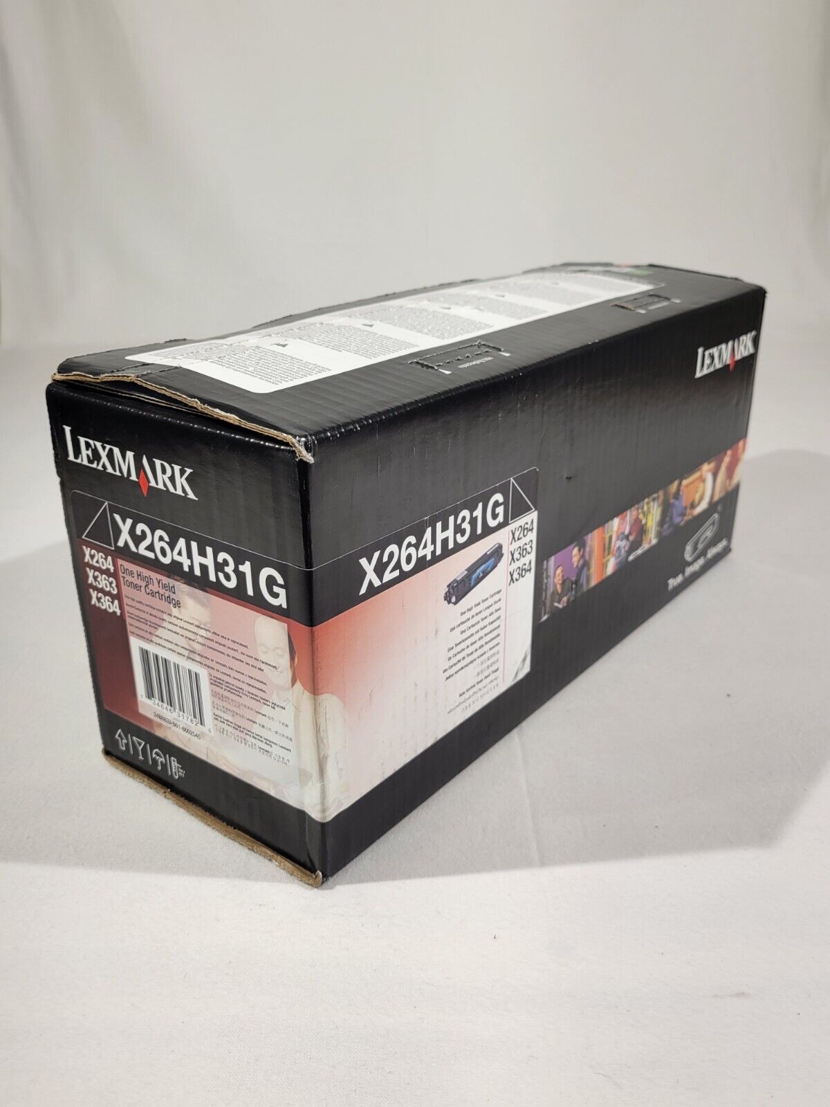 NEW Genuine Lexmark High Yield Black Original Toner Cartridge For Lexmark