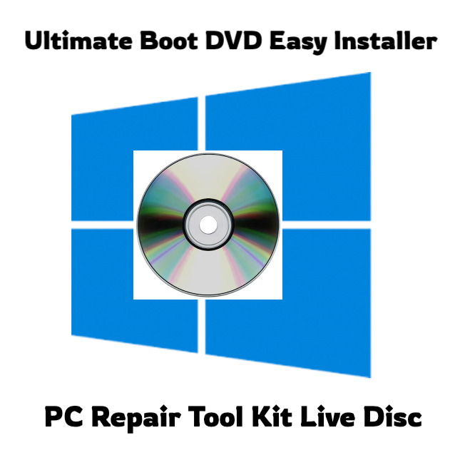 Ultimate Computer Repair Data Password Virus Recovery System Rescue DVD Live