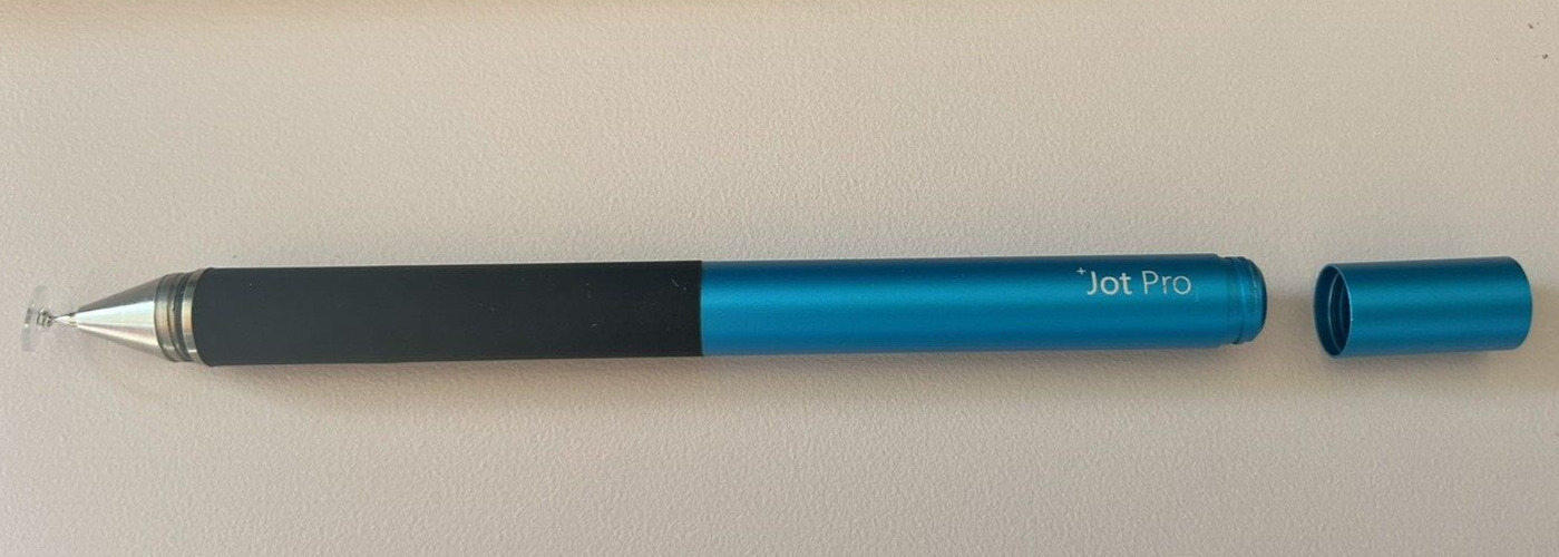 Adonit Jot Pro Stylus Universal Touchscreens Pen _ Electric Blue - Rare
