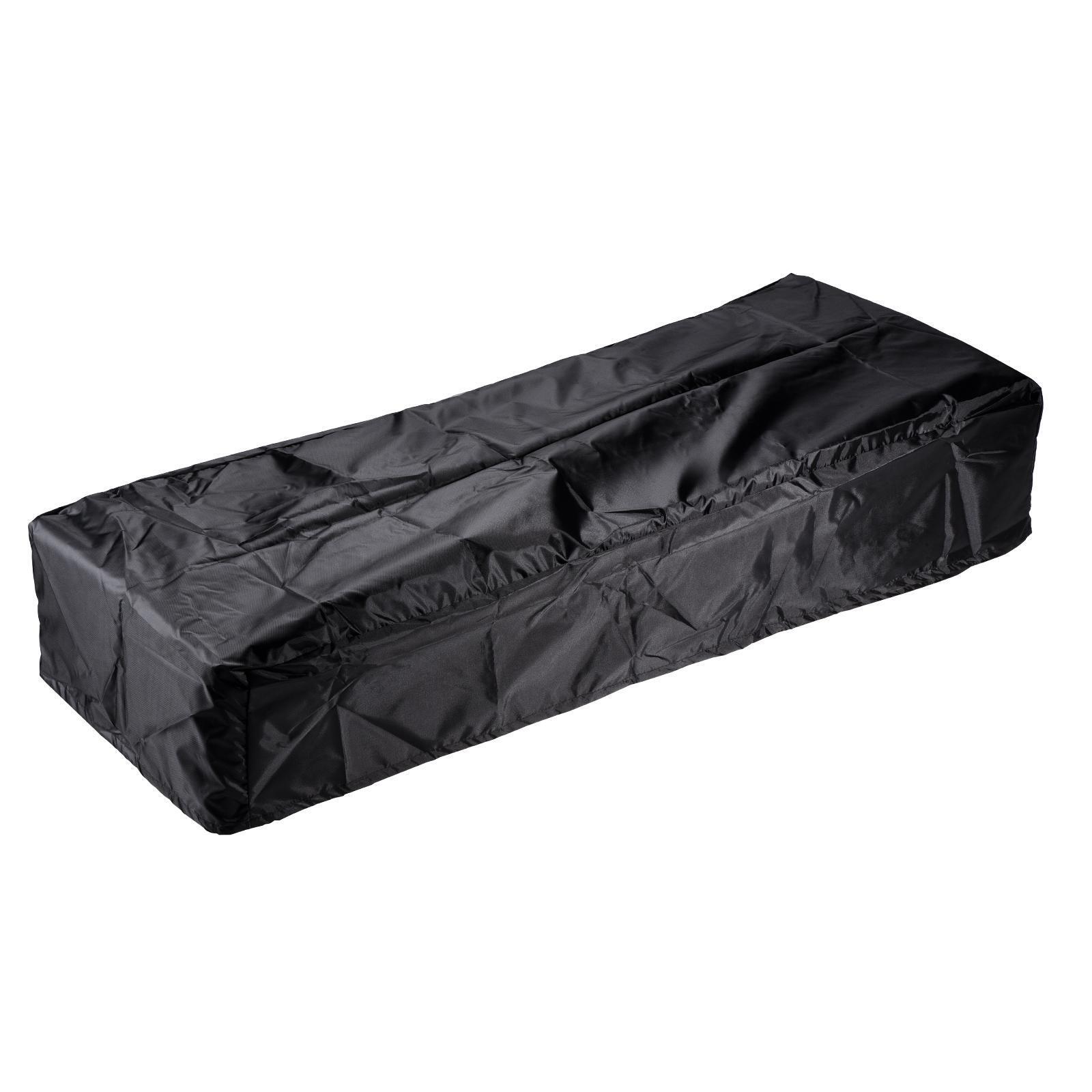 Digital Piano Keyboard Dust Cover Antistatic Waterproof Bag for 76/88 Keys Black