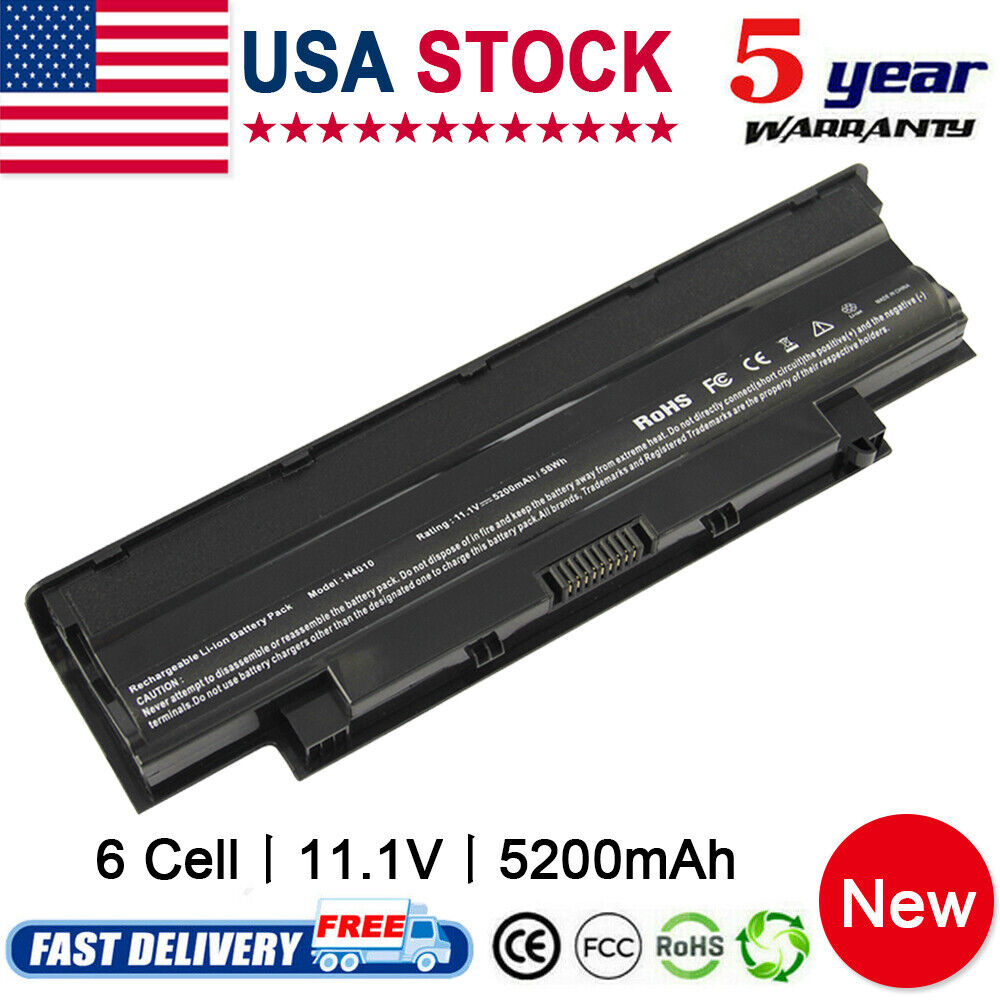 Battery For Dell Vostro 1440 1450 1540 1550 2420 2520 3450 3550 3555 3750 N4010