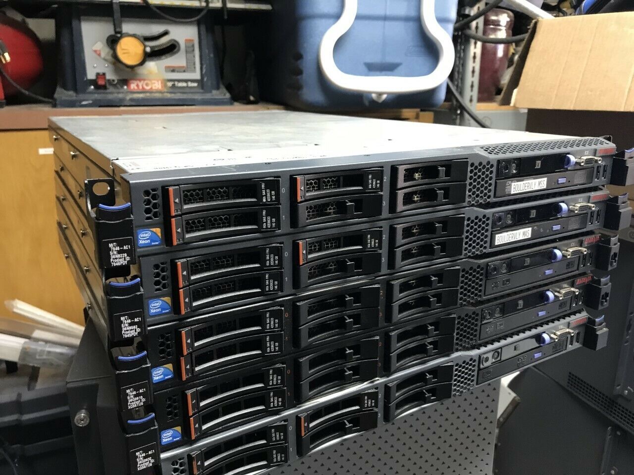 Individually Sold IBM System x3650 (7945AC1) Servers