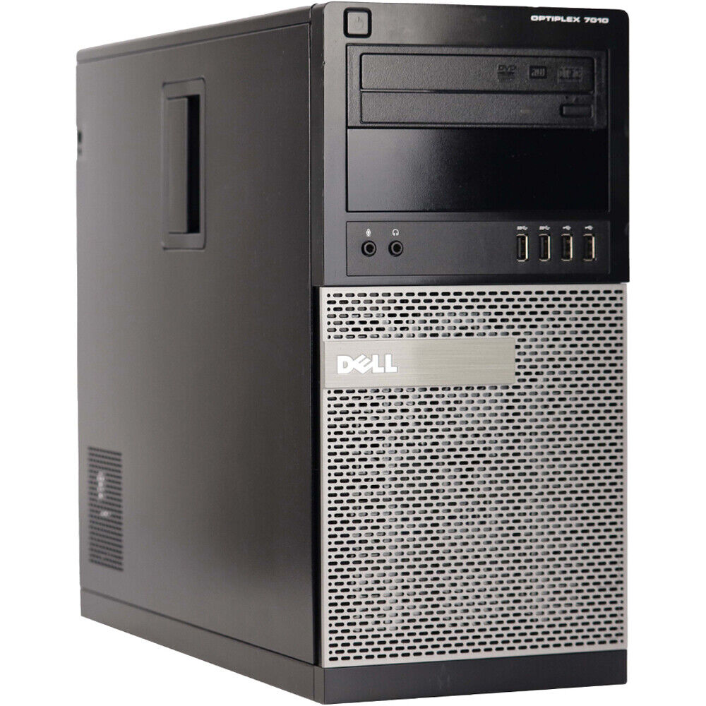 Dell Desktop Computer Tower Up To 16GB RAM 1TB HDD/SSD 22in LCD Windows 10 Pro