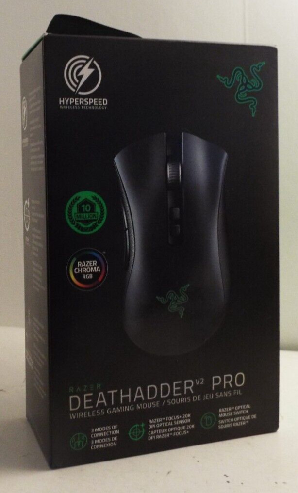 Razer DeathAdder V2 Pro Wireless Gaming Mouse-Free Shipping