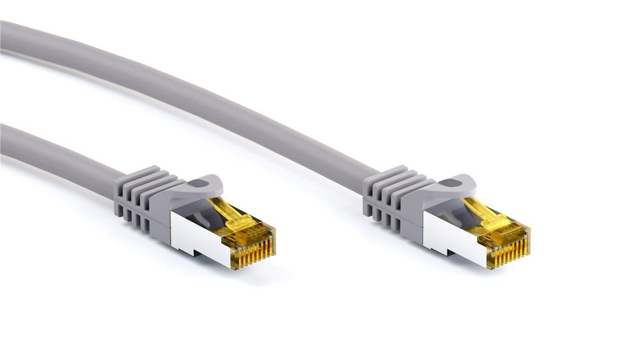 Wentronic Goobay CAT 7 Network Cable LS0H S/FTP 2x Shielding: PIM
