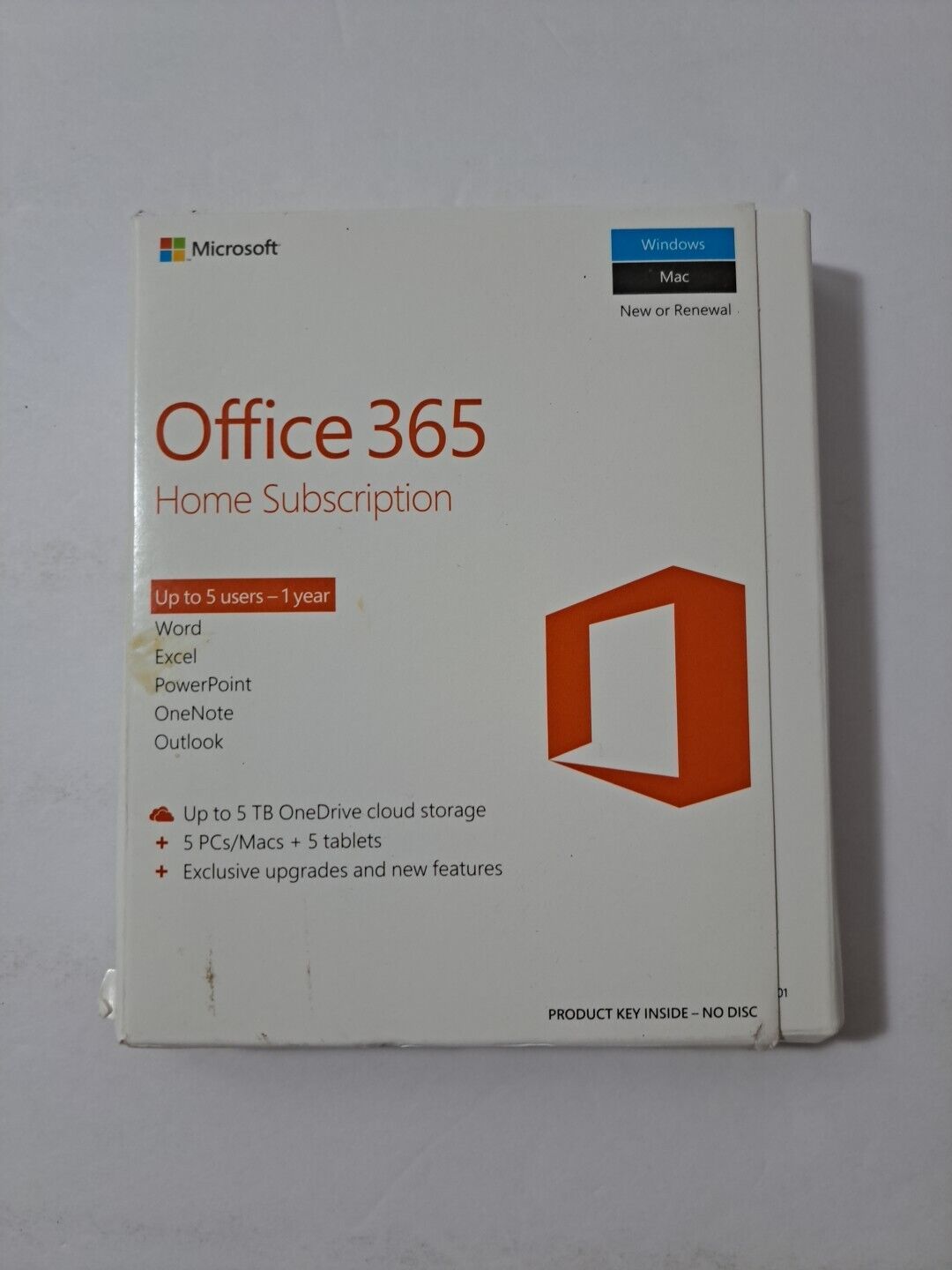  Microsoft Office 365 Personal PC or Mac Subscription Retail