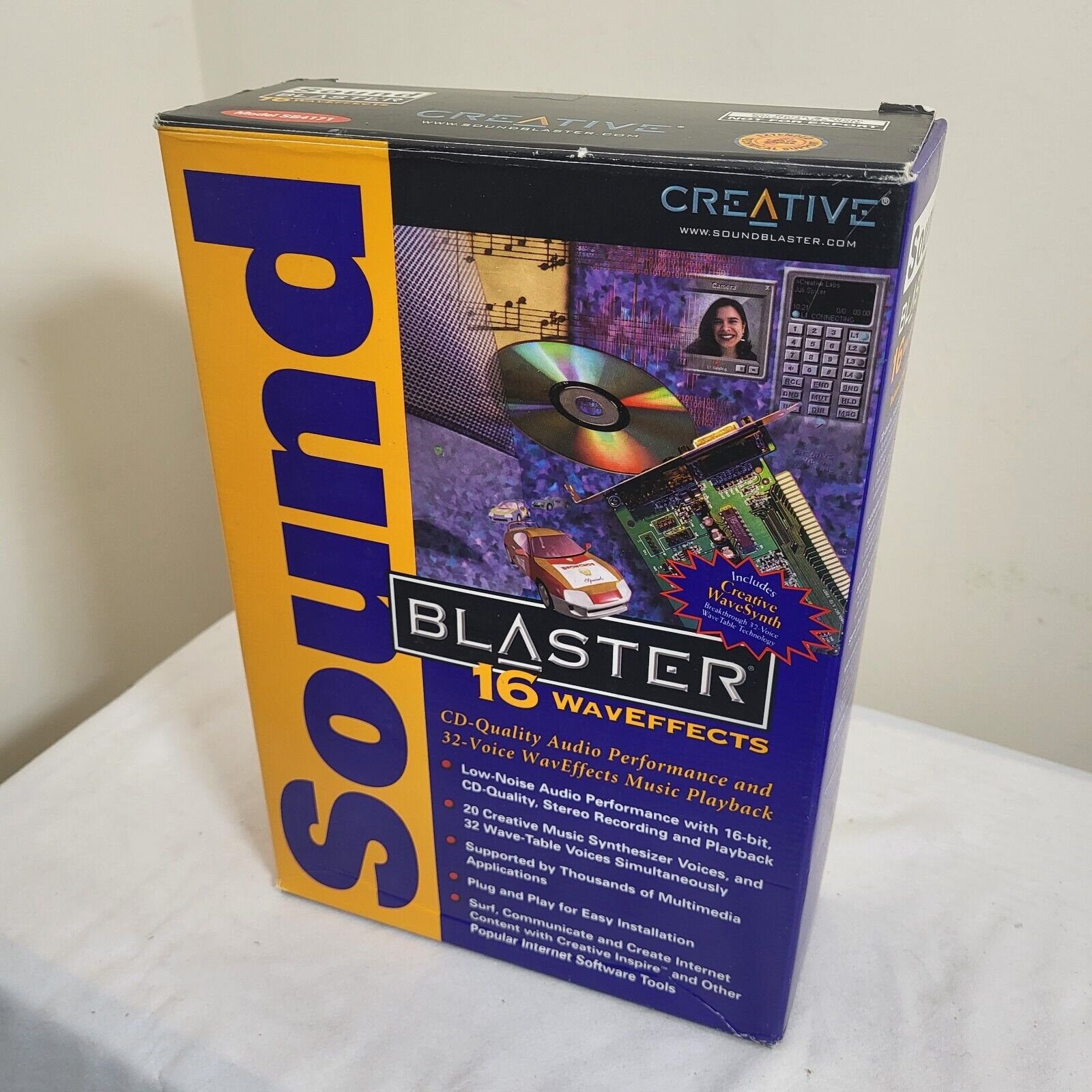 Creative Labs Sound Blaster CT4170 ISA Slot Sound Card Retro Gaming NEW in Box