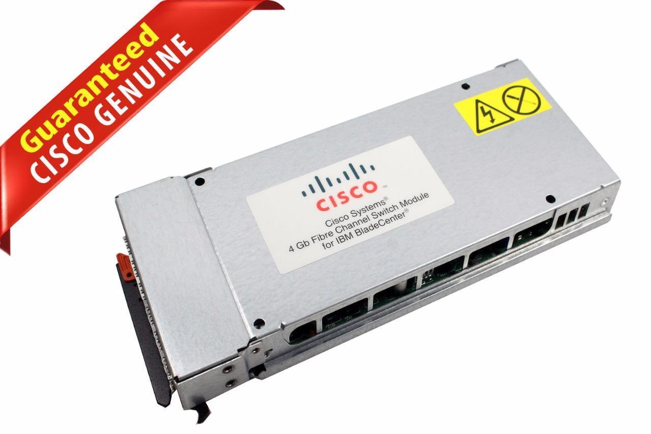 New Cisco DS-IBM-FC-K9 6 Port 4Gb Switch Module For IBM BladeCenter 39Y9278