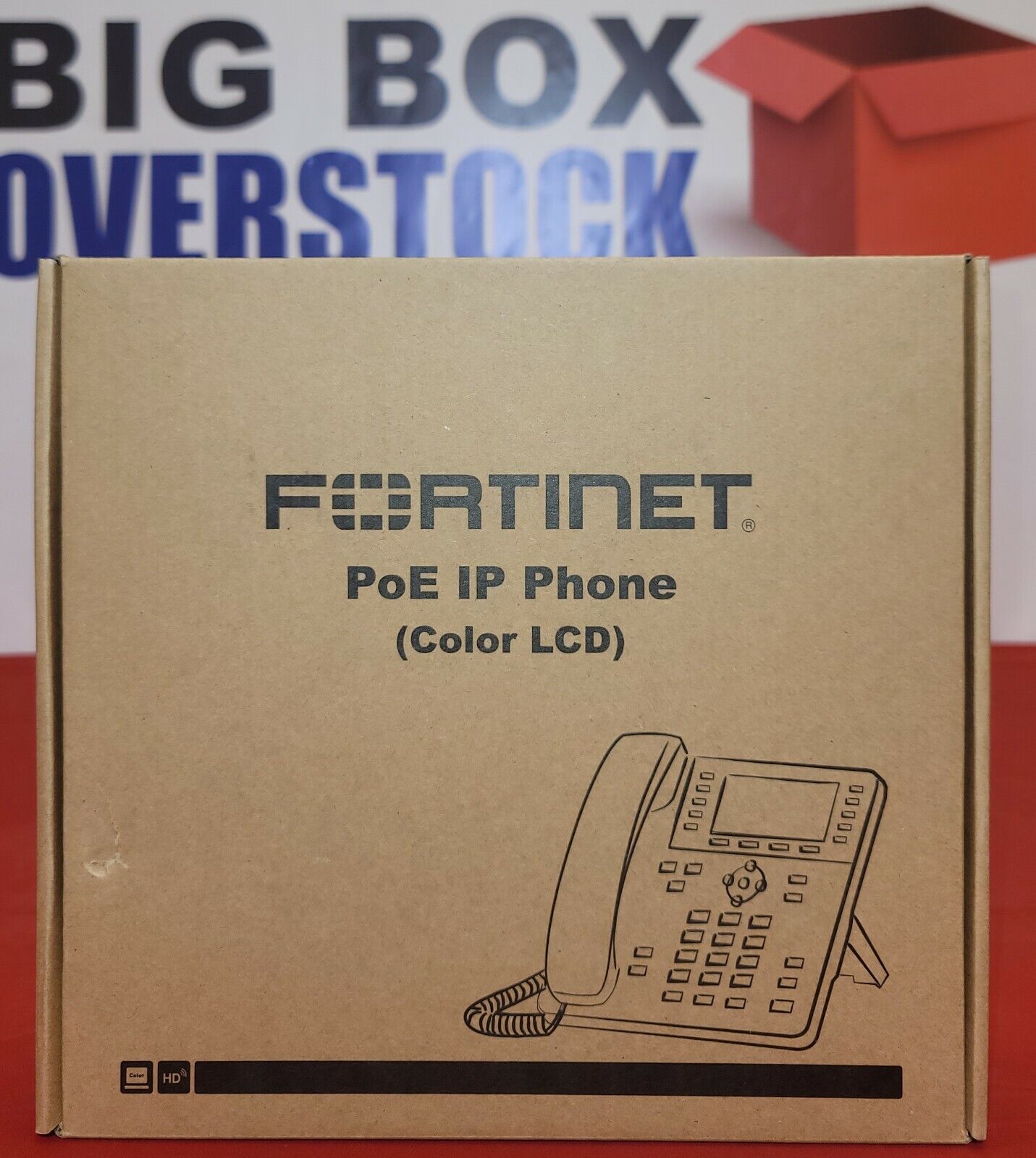 Fortinet FortiFone FON-475 4.3 in Color LCD Full-Duplex IP Phone - New Sealed