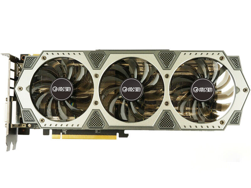 For GALAX GeForce GTX960 4G Graphics card DDR5 HDMI+DP+DVI 6+6PIN Tested ok