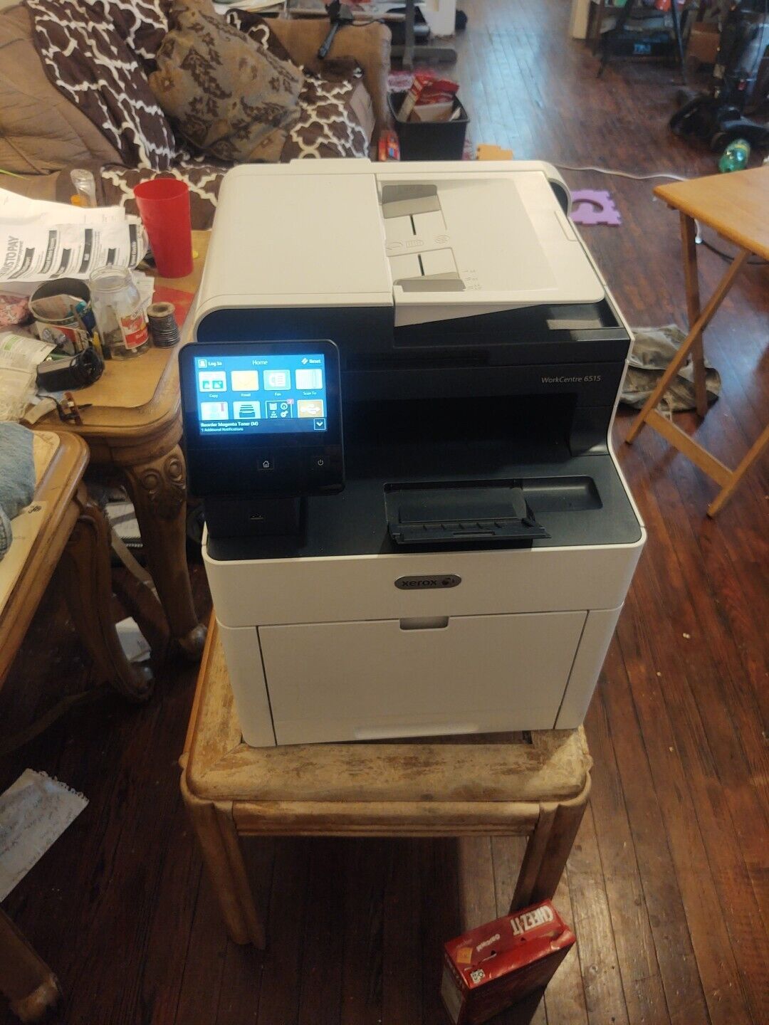 Wks Great  Xerox Workcentre 6515/DNI Color Multifunction Printer W/WIFI Adapter 