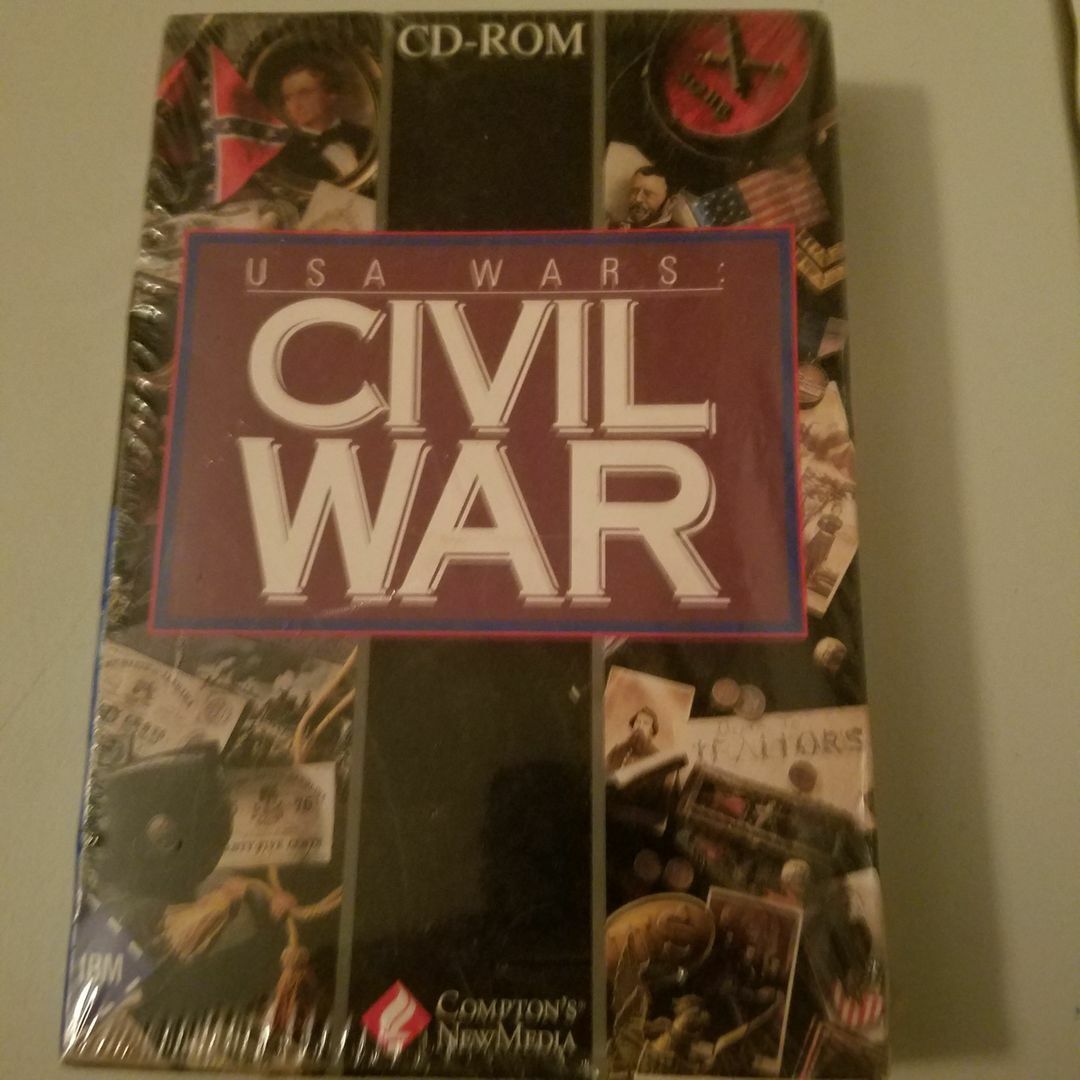 NEW - Usa Wars Civil War Cd Rom by Media, Comptons New