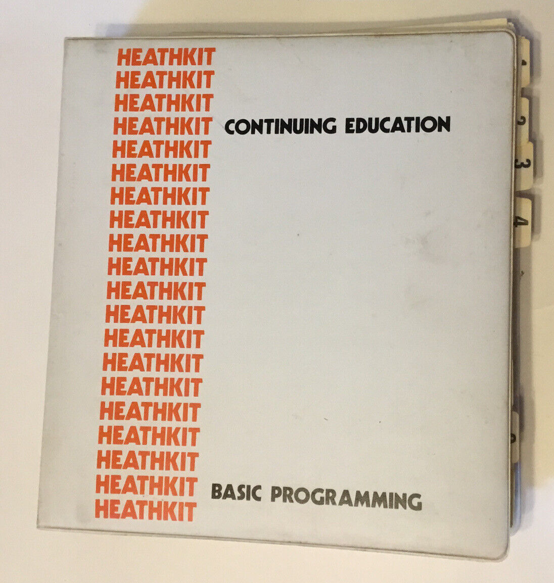 Rare Heathkit Continuing Ed Basic Programming EC-1100 