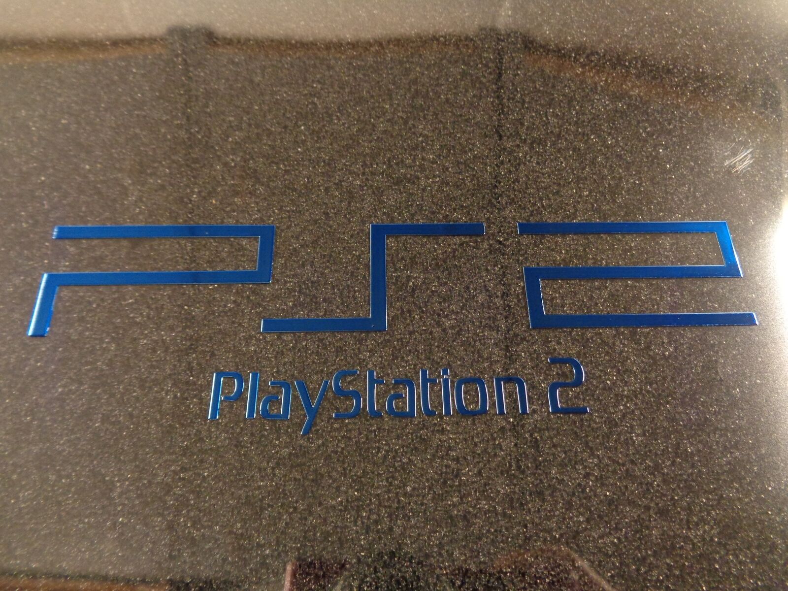 PlayStation 2 BLUE Label / Aufkleber / Sticker / Badge / Logo [266c]