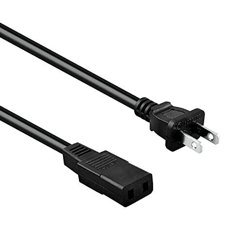 8ft 2-Prong Square AC Power Cord Cable Lead for Roland Alpha Juno 1 & 2 106 D...