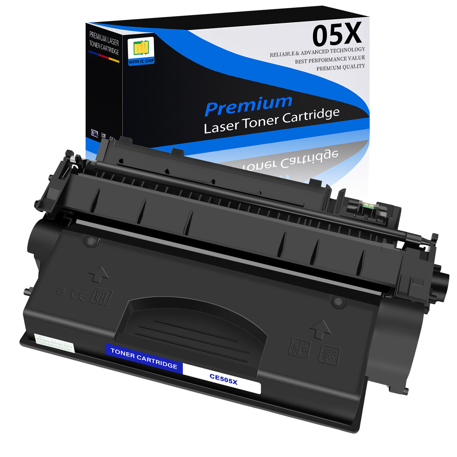 CE505X High Yield Toner Compatible with HP 05X LaserJet P2055d P2055X Series LOT
