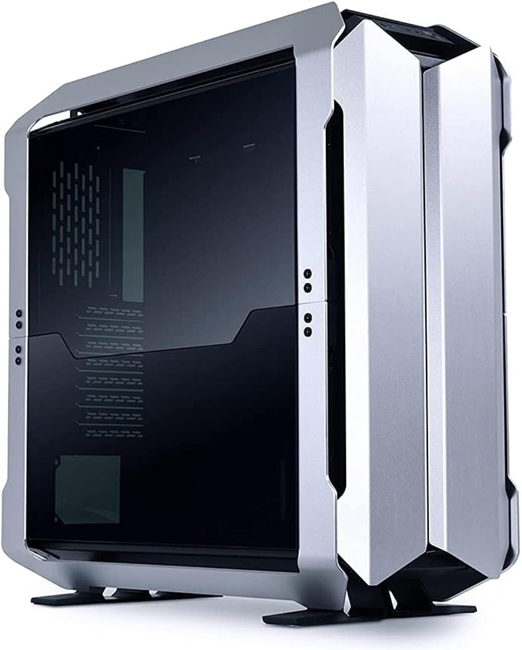 Lian Li Odyssey X Silver Tempered Glass Aluminum Full Tower Gaming Computer Case