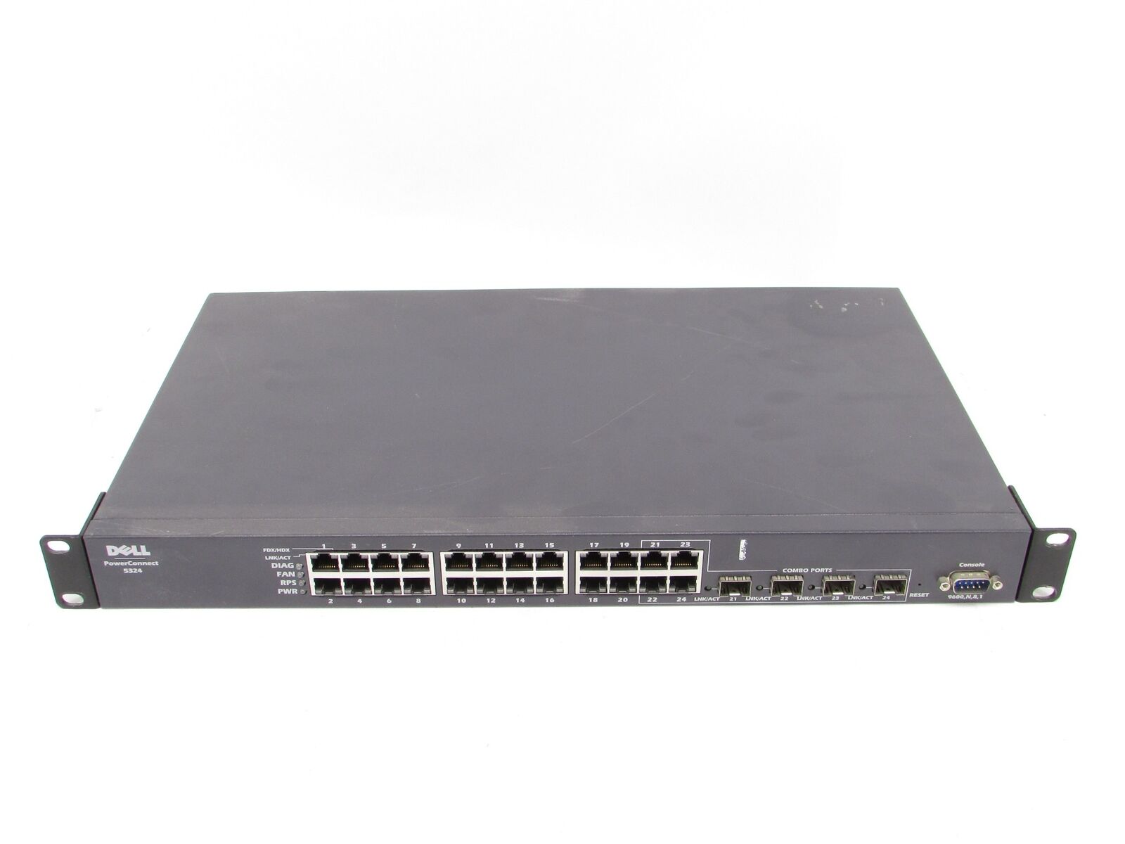 Dell PowerConnect 5324 24-Port 10/100/1000 4 SFP L2 Gigabit Network Switch