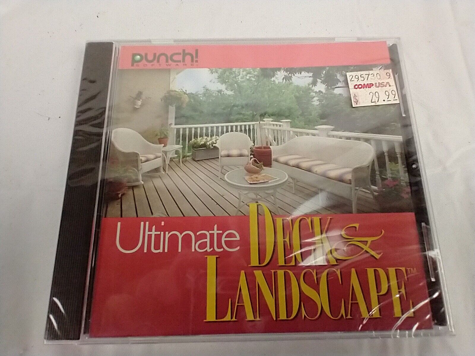 Punch Ultimate Deck & Landscape - Exterior Home Design Windows 95 98 NT Software