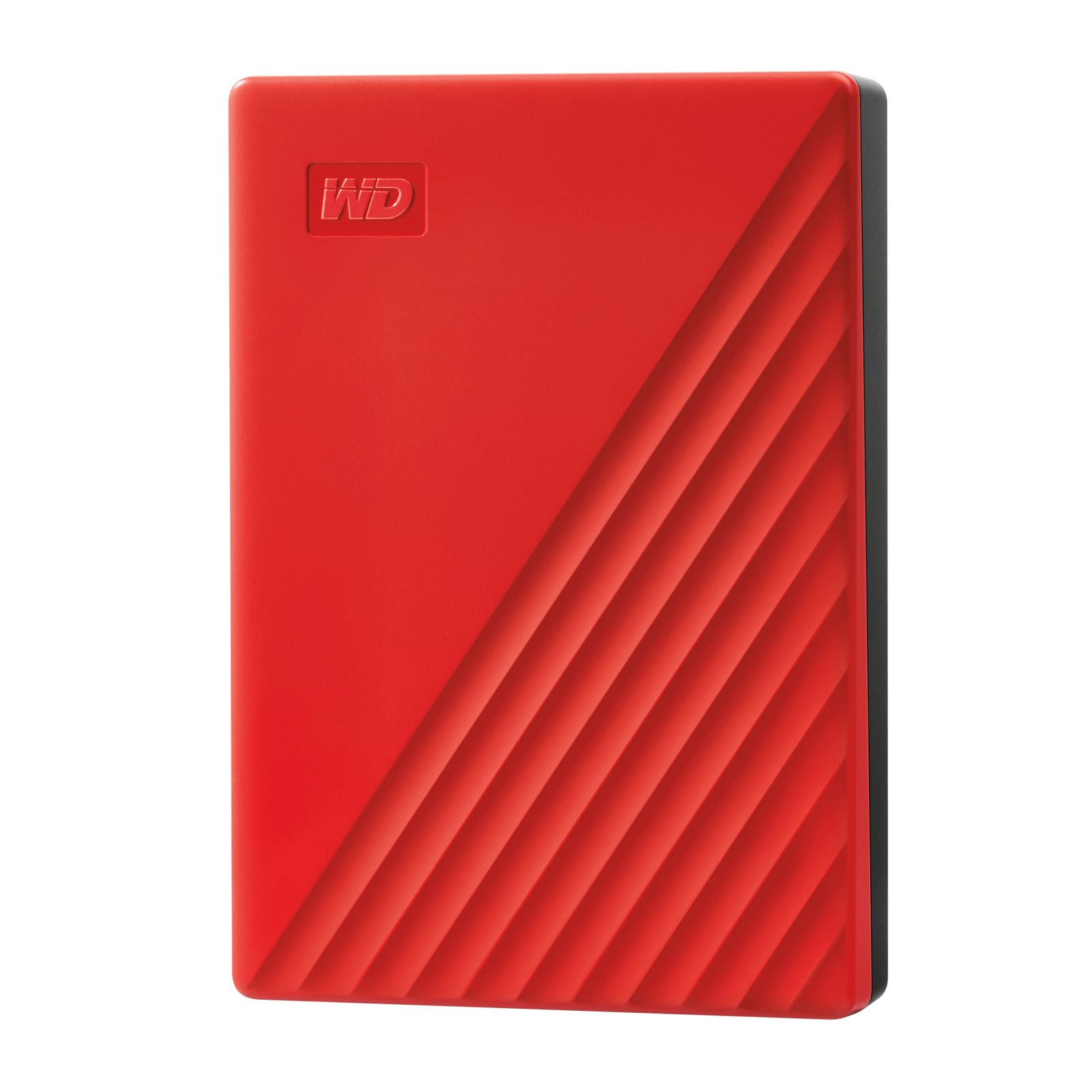 WD 4TB My Passport, Portable External Hard Drive, Red - WDBPKJ0040BRD-WESN